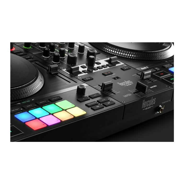 Hercules DJ DJControl Inpulse T7 2-Channel Motorized DJ Controller Black