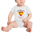 thumbnail image 2 of Everyone Loves an Spanish Girl Cute Baby Bodysuit Baby Clothes (White, 0-3 Months), 2 of 5