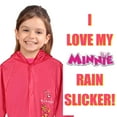 thumbnail image 4 of Disney Minnie Mouse Girls Pink Rain Slicker Size Large 6/7, 4 of 6