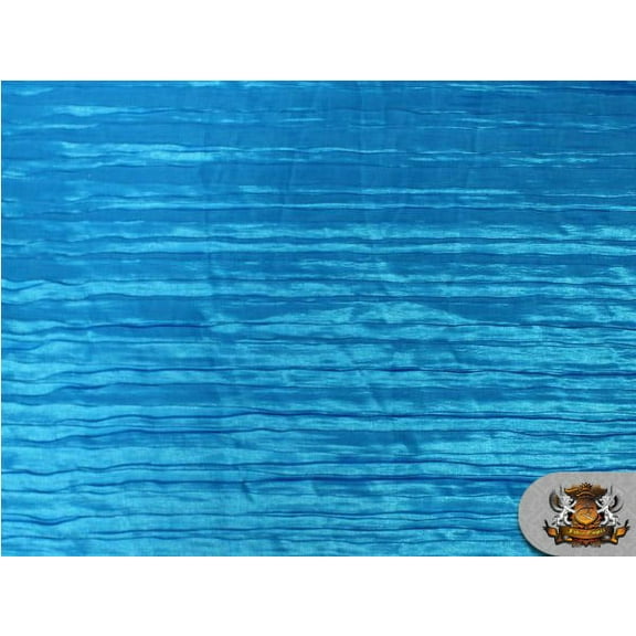 Satin Italian Crushed SKY BLUE / 115" wide / Sold by the yard