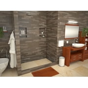 Tile Redi RT3060L-PVC-TBN Redi Trench 30 X 60 Rectangular Shower Base - Tileable