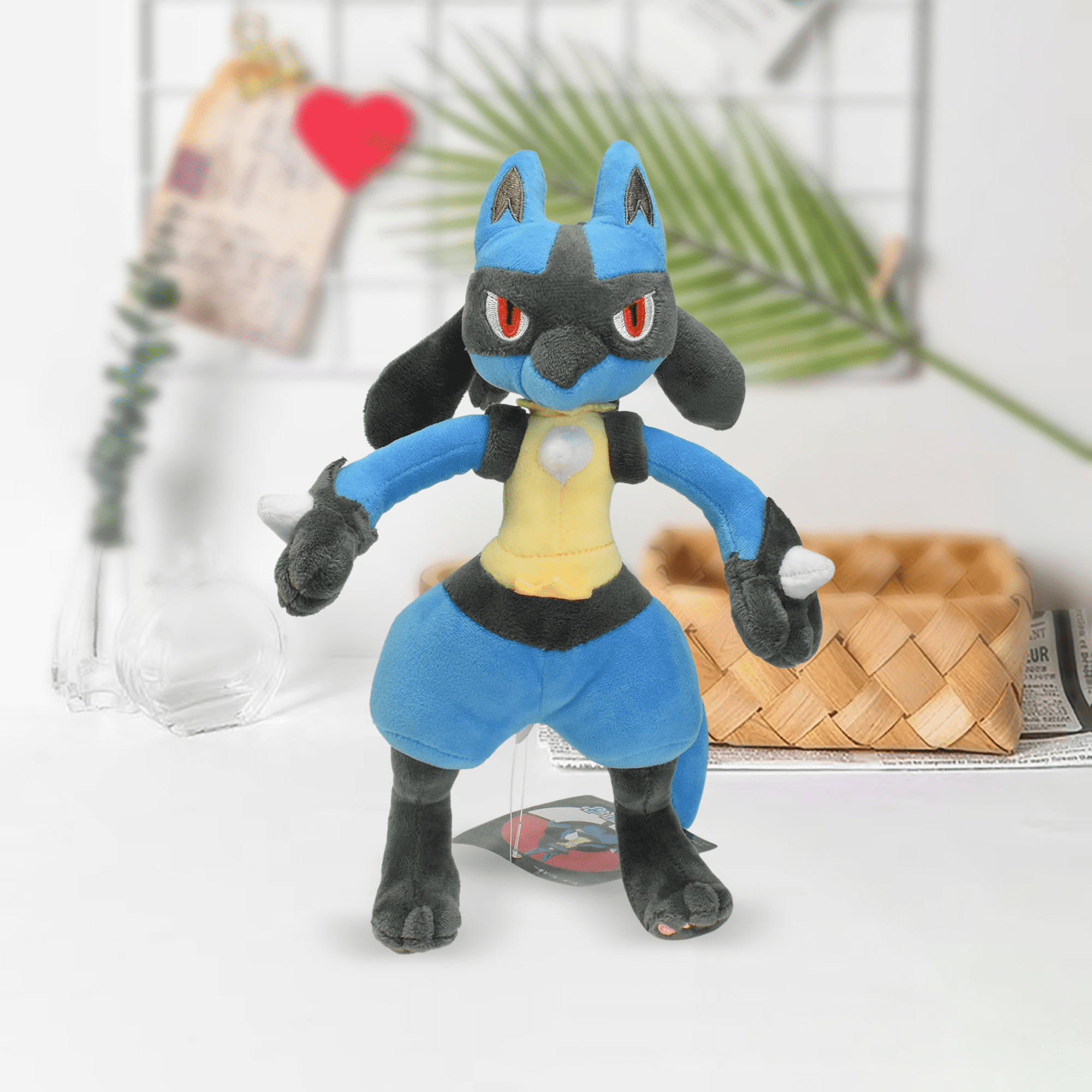 Chiue Shiny Lucario Plush Toy 12 All Star Collection Doll Plush