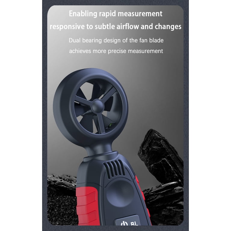 Digital Anemometer Thermometer LCD Display Handheld Wind Speed Temperature Meter Digital Anemometer Thermometer LCD Display Handheld Wind Speed Temperature Meter