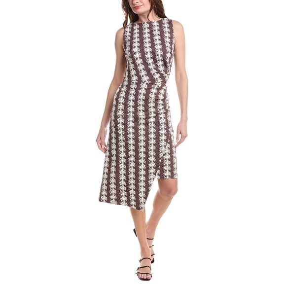 Sail to Sable womens  The Wrap Dress, m, Brown