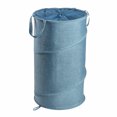 thumbnail image 4 of Stoneway Rolling Laundry Basket with Wheels, Waterproof Laundry Hamper on Wheels,Rolling Dirty Clothes Laundry Basket with Single Mesh Cloth for Clothes Storage,Grey, Blue, Green, 4 of 10