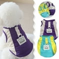 thumbnail image 2 of Cool Mesh Dog T-Shirt for Small Dogs - Stretchable and Breathable Pet Tank Top with D-Ring and Bunny Patch for Comfortable Wear, 2 of 7
