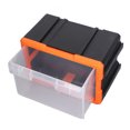 thumbnail image 1 of Electronic Component Storage Drawer, Wall Mount Parts Storage Box Securely Stackable Practical  For DIY Tool Bits, 1 of 8