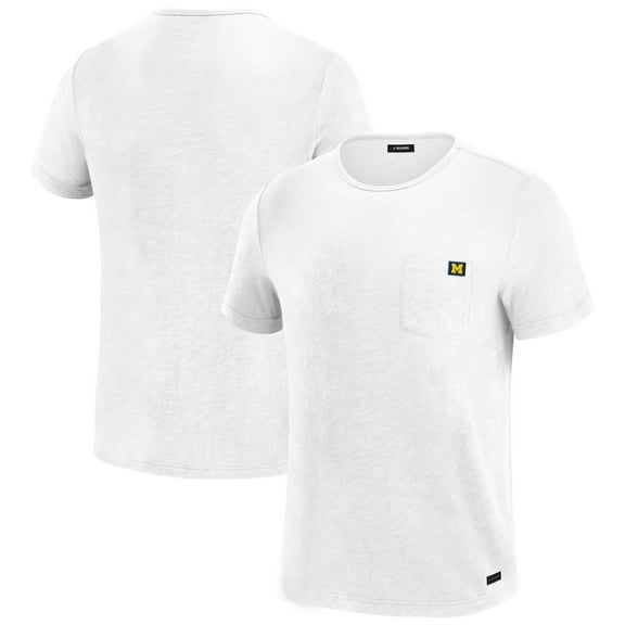 Men's J. Palmer White Michigan Wolverines In-The-Pocket T-Shirt