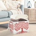 thumbnail image 5 of Foldable Fabric Storage Bin With Handle Collapsible Basket Box Storage With Lid Organizer Life, 5 of 7