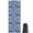 Blue Soccer Themed, variant on Blue Baseball Stadium Pattern Hot Yoga Mat Towel Non Slip for Hot Yoga - Quick-Drying Yoga Mat Cover with 4 Corner Pockets with Travel Bag - Hot Yoga Towel Non Slip 70"x26"