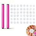 thumbnail image 5 of 48 Pcs Nail Stamp Pen Set, Nail Art Pens with Interchangeable Stamp Heads, Quick Nail Art Tools with 48 Unique Patterns, Flower Butterfly Rose DIY Nail Stamping Pen Kit, Nail Design Tools for Women, 5 of 5
