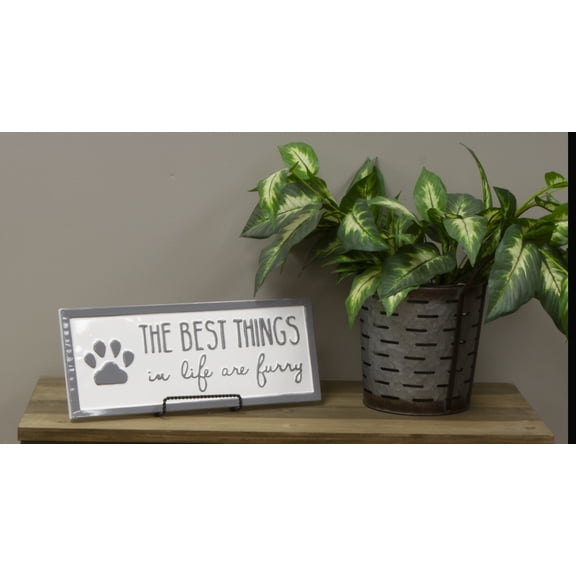 The Best Things in Life are Furry Pet Wall Dcor