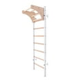 thumbnail image 3 of BenchK 211 White Wallbars with fixed steel 6-grip pull-up bar, 3 of 5