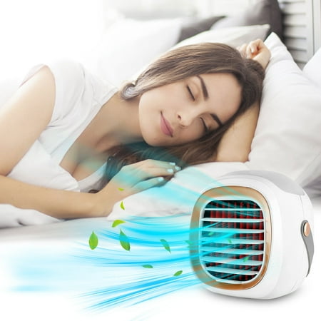 

FY24 Tax Time PEZHADA Air Conditioner USB Charging Portable Multifunction Air Conditioning Fan Home Refrigerator Coole