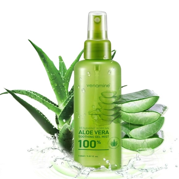 Gel Mist VENAMINE Aloe Vera coreano calmante e hidratante, 150 ml