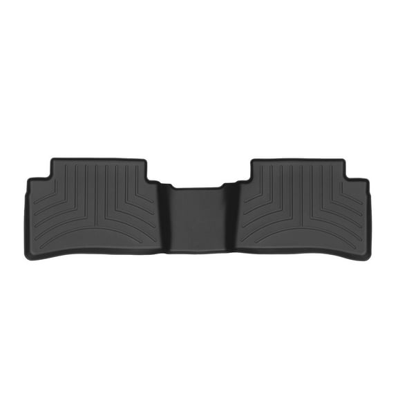 WeatherTech Custom Fit FloorLiners compatible with 2019-2026 Toyota Corolla Hatchback - 2nd Row, Black