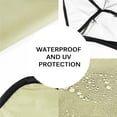 thumbnail image 4 of Garden Swing Chair Cover Replacement Canopy for Swing Chair Sunshade Waterproof Dustproof Colorful Outdoor Swing Chair Cover for Patio Courtyard Garden, 4 of 9