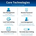 thumbnail image 3 of Mistaha Secure Your Space with DADA Lock Coffee Gold Smart Fingerprint Door Lock, 3 of 6