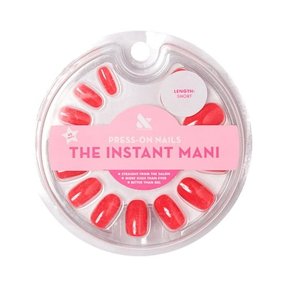 Olive & June Press-on Nails Mani - Round Field Day - Short - 42ct