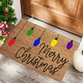 thumbnail image 4 of Dsscvnef Christmas Floor Mat Decorative Welcome Rug for Bathroom Living Room Entryway Non- 60X40CM, 4 of 6
