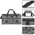 thumbnail image 5 of 24 Inch 55 Liter Multi Pocket Duffel Bag for Men, Women, Sports, Gym, Traveling and Commuting in Gray, 5 of 7