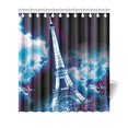 thumbnail image 1 of ABPHQTO Cortina de ducha de la Torre Eiffel de París Cortina de ducha impermeable 160x180 cm, 1 of 2