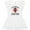 AA-White, variant on Inktastic Thanksgiving Big Sis Announcement Turkey Girls Toddler Dress
