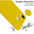 thumbnail image 3 of IBAOLE Huawei P20 Lite Case [with Free Tempered Screen Protector], Liquid Silicone Gel Rubber Soft Touch Cover Full Protective Case IBAOLE P20 Lite (Light Blue)Yellow, 3 of 5