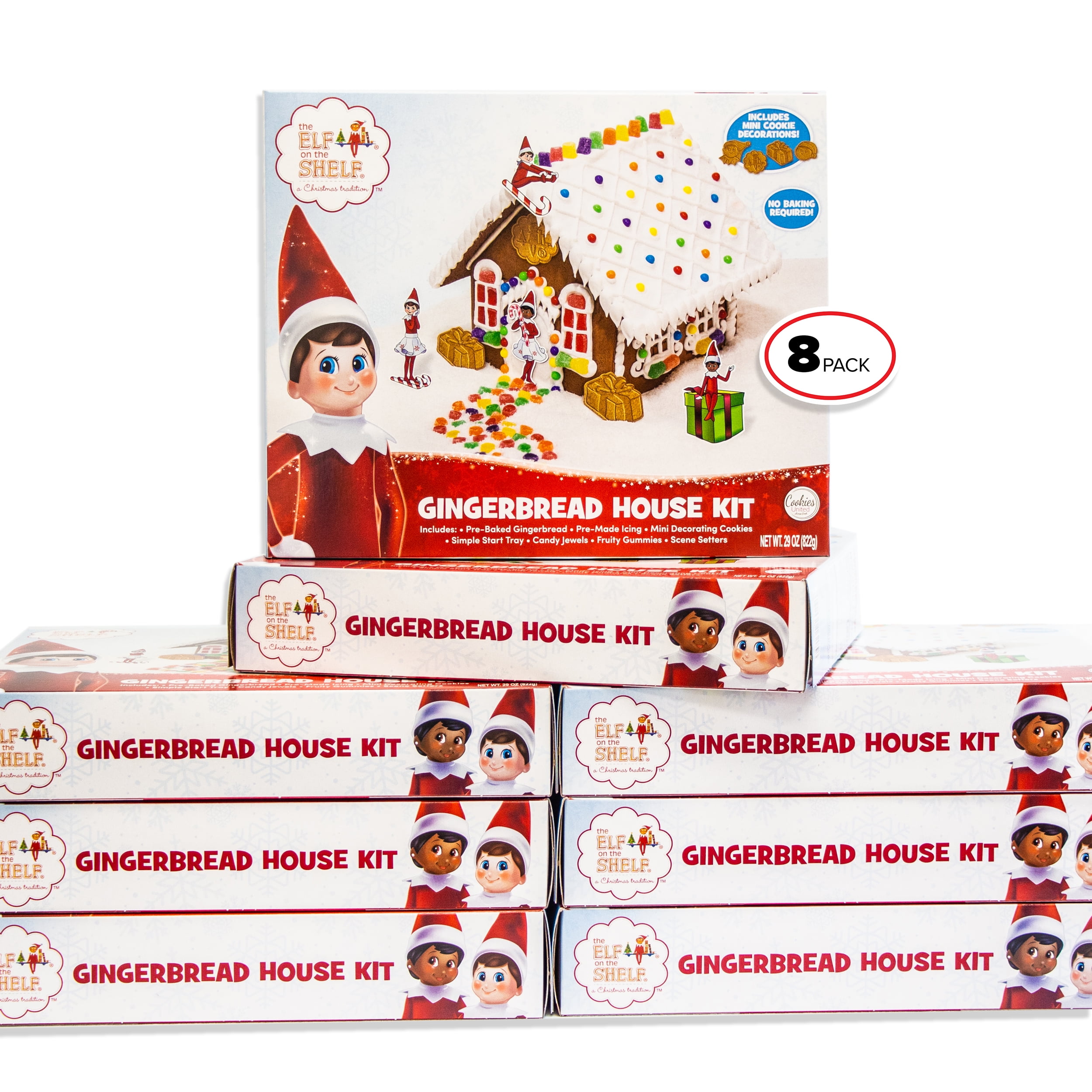 The Elf on the Shelf Holiday Gingerbread House Kit Everything
