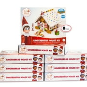 The Elf on the Shelf Holiday Gingerbread House Kit - Everything Included - 29oz, 822g (8 PACKS)