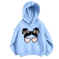 thumbnail image 3 of Sakuulaan Girls Hoodie Kids Graphic Long Sleeve Pullover Sweatshirt Size 1-10Y, 3 of 7
