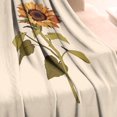 thumbnail image 3 of Farmhouse Sunflower Blanket: 50x60in Soft Throw Blanket for Home Comfort Great Sofa or Bed Decor Lovely Couch Blanket Gift for Him or Her, 3 of 5