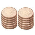 thumbnail image 2 of Paquete de 12/20 Unidades de Discos Circulares de Sin Terminar con , Suministro de Navidad para Bricolaje 12Pack perfecl Rodajas de madera redondas naturales, 2 of 8