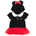 thumbnail image 3 of Disney Minnie Mouse Little Girls Cosplay T-Shirt Dress and Leggings Toddler to Big Kid, 3 of 5