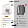 thumbnail image 2 of Carpa Deportiva EighteenTek Pod para Todo Clima con Piso Integrado, 2 of 8