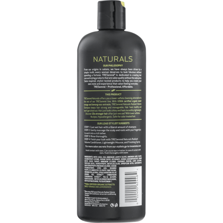 Tresemme Naturals Radiant Volume Shampoo, Sweet Orange and Lemongrass, 25 Oz