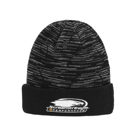 - Harley-Davidson Men's Screamin' Eagle Reversible Cyclone Knit Cap HARLMH0337, Harley Davidson