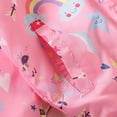 thumbnail image 6 of KPOPLK Girls Windbreaker Jackets 3 6 9 12 18 Months 2T 3T 4T Fall Lightweight Water Resistant Coat Outwear with Zip Up Hooded Clothes for Kids Pink,Size 7-8 Years, 6 of 6
