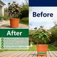 thumbnail image 5 of 4Pcs Planter Pot Filler Insert, 8 x 8 x 1.1in Square Plant Pot Filler, Lightweight Flower Pots Drainage Filler for Indoor Outdoor Gardening Plants Container, Green, 5 of 7