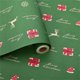 thumbnail image 1 of Rollo de papel de regalo navideño de 5 metros | Papel de regalo multicolor | Papel grueso y brillante para regalos navideños | Hoja de regalo duradera y fácil de usar | Ideal para regalos, tarjetas,, 1 of 7