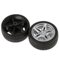 thumbnail image 4 of 2pcs Neumático de goma Sunnimix Rueda de goma 48mm, 4 of 6