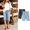 Style4-Dark Gray girls shorts, variant on Maqroz 2 Pack Girls Bermuda Shorts Elastic Waist Casual Summer Linen Shorts with Side Pockets Solid Color Loose Fit Capri Pants 3-13 Years