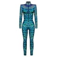 thumbnail image 1 of Combinaison Moulante Extensible pour Femmes avec Motif Animal Squelette 3d pour Halloween Cosplay, 1 of 1