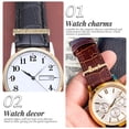thumbnail image 2 of MasteelfCA 1 Set of Decorative Strap Rings Watchband Metal Loops Compatible for Apple Watch, 2 of 8