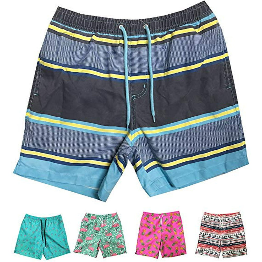 InGear - Little Boys Quick Dry Beach Board Shorts Swim Trunk Swimsuit ...