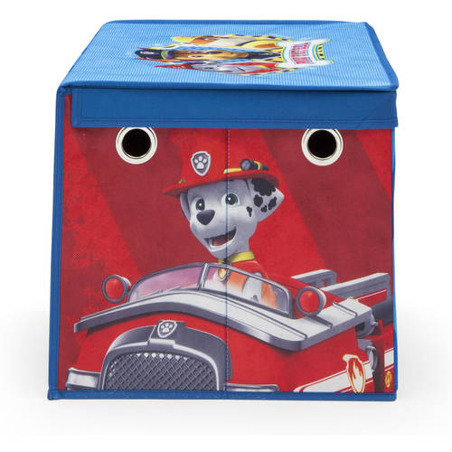 paw patrol fabric toy box