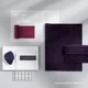 thumbnail image 4 of Ningye Zi Light Luxury Velvet Curtains Dark Purple Curtains for Living Dining Room Bedroom Full Blackout Velvet Curtains Custom, 4 of 5