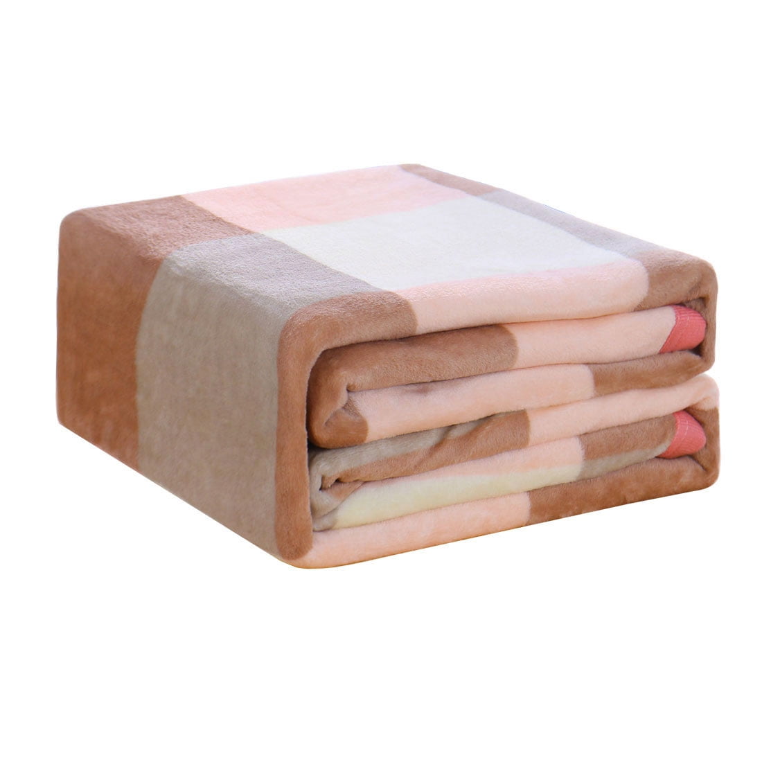 Soft Plush Fleece Blanket Flannel Plaid Patterned Blankets Twin 59" x
