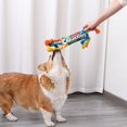 thumbnail image 1 of Juguetes para masticar perros con piernas de cuerda Juguetes de sonido Durable Suave Squeaky Perro Juguetes para interiores al aire lib, 1 of 8