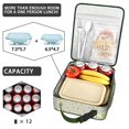 thumbnail image 4 of Fruit Print Insulated Lunch Bag - Leakproof Reusable Portable Cooler Tote for Adults,Work,School,Picnic,Camping|Detachable Strap,Handle,Bottle Pocket, 4 of 6